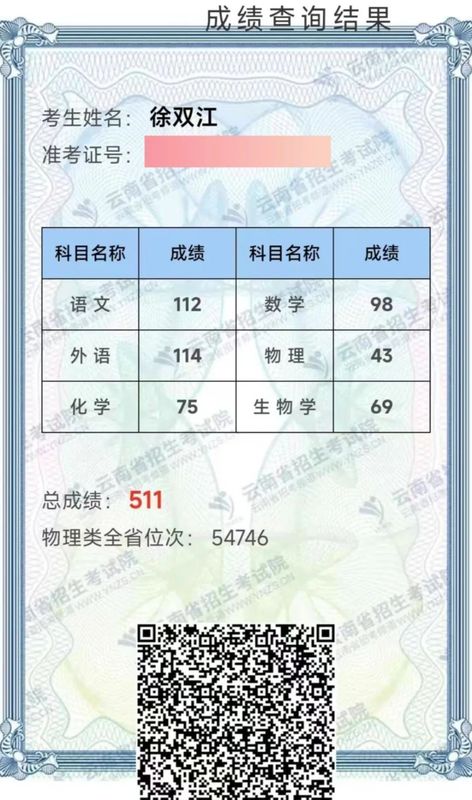 徐双江2025高考成绩.jpg